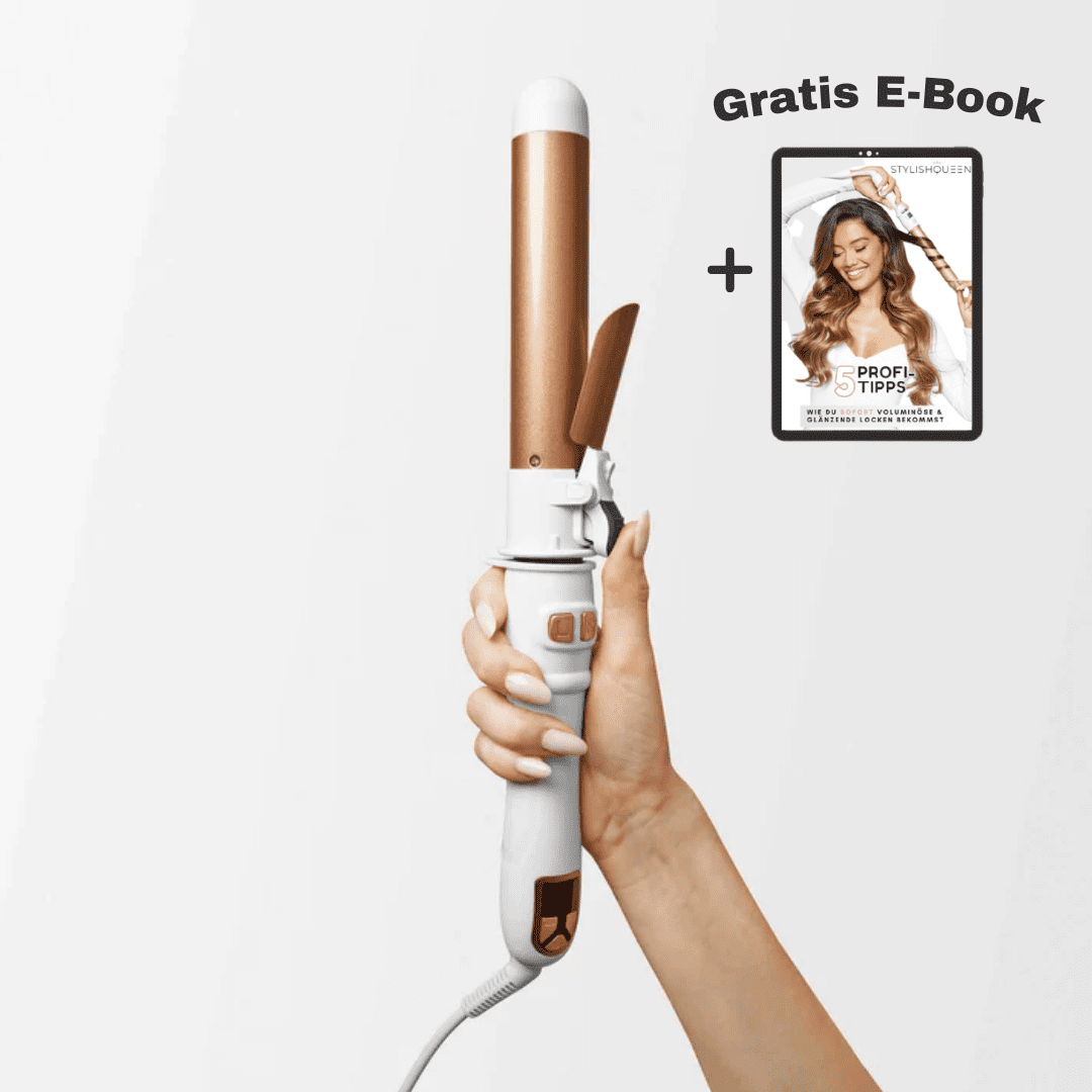 STYLISHQUEEN - Lockenstab + Gratis E-Book