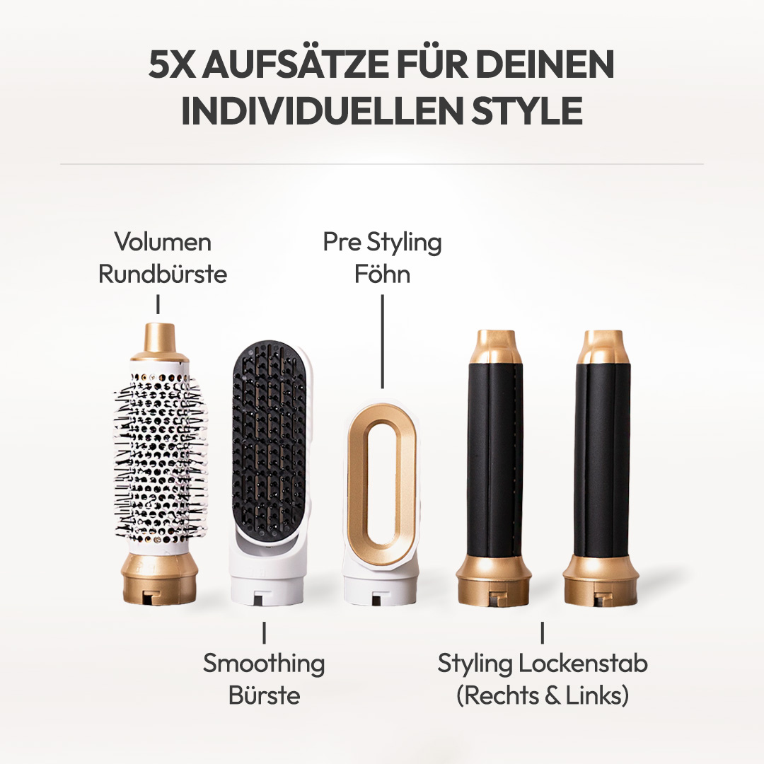 STYLISHQUEEN - 5 in 1 Luxus Haarstyler