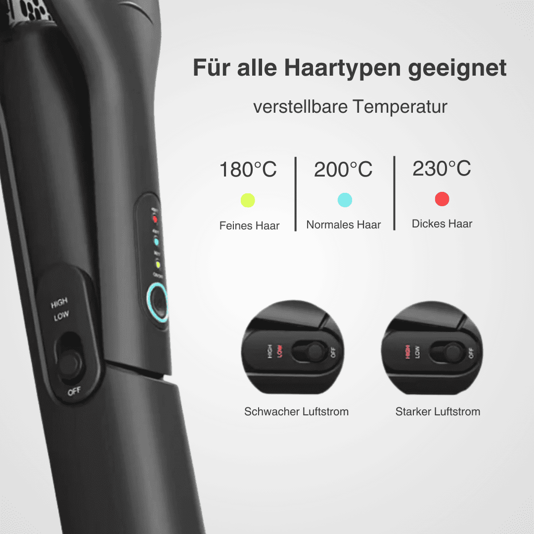 STYLISHQUEEN - 2 in 1 Airstraight Haarglätter