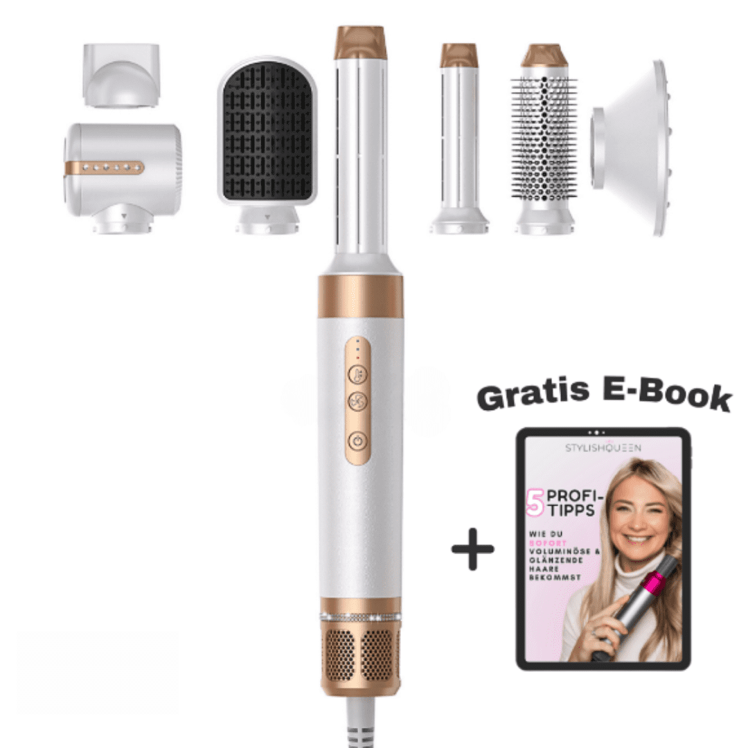 StylishQueen - 7 in 1 Premium AirStyler + Gratis E-Book